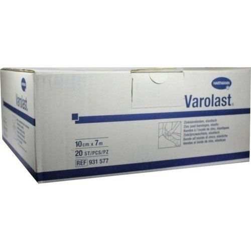 Varolast Zinkleimbinde 10cmx7m 20 ST PZN 04569978 - PK/20