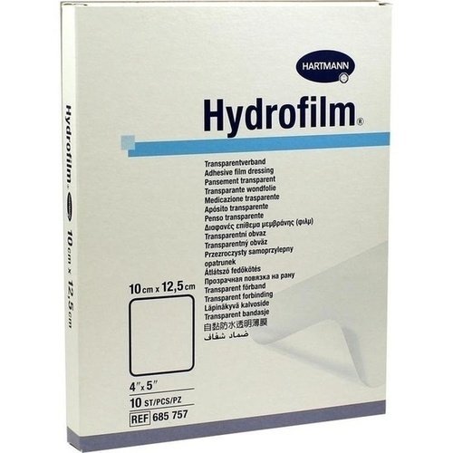 Hydrofilm Transparentverband 10x12,5cm 10 ST PZN 04601297 - PK/10