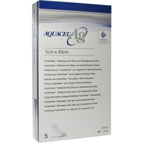 Aquacel AG 1x45cm Tamponade m. Verstärkungsfasern 5 ST PZN 06581848 - PK/5