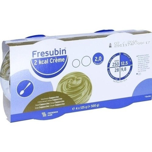 Fresubin 2kcal Creme Cappuccino im Becher 4x125 g PZN 10199072 - PK/4