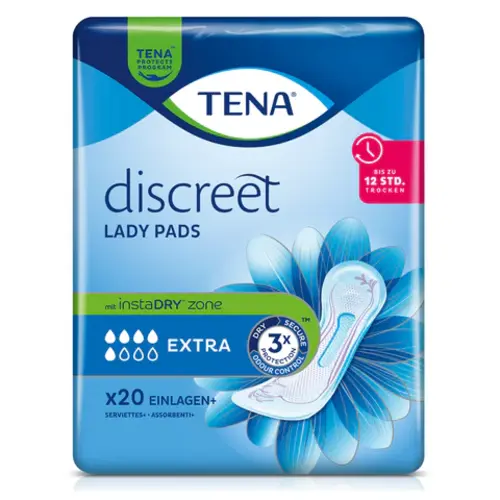 Tena Lady Discreet extra Einlagen 20 ST PZN 15235200 - PK/20