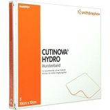 Cutinova Hydro 10x10cm haftende Wundauflage 5 ST PZN 00293516 - PK/5 - Nachfolge-Artikel Allevyn Thin 66012616