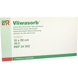 Vliwasorb superabsorb.Saugkomp.steril 10x20cm 10 ST PZN 05974698 - PK/10