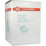 Mullkompressen 10x10cm 12-fach steril 20x5 ST PZN 07385894 - PK/20